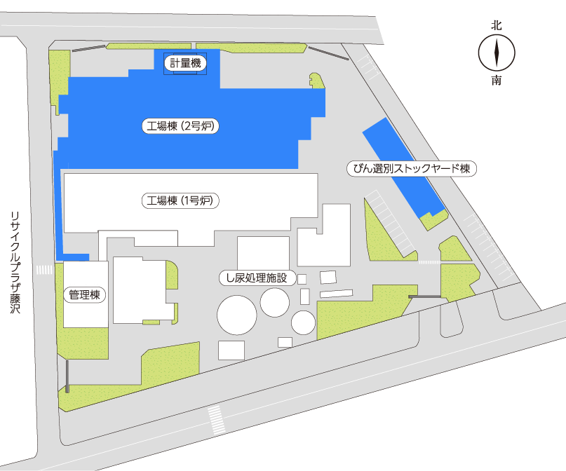 敷地内マップ